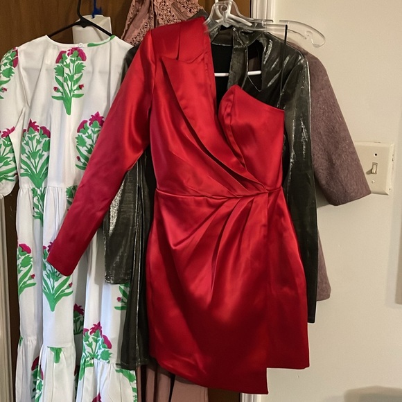 NBD one shoulder suit mini dress - Picture 5 of 7